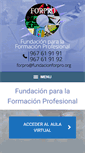 Mobile Screenshot of fundacionforpro.org